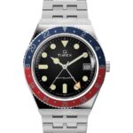 klokker | Q Timex gmt 38mm armbåndsur i rustfritt stål menn B84BR14 rustfritt stål/svart