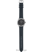 klokker | Timex american documents 41mm lærremsklokke menn B84BR281 rustfritt stål/blått/grå - Image 5