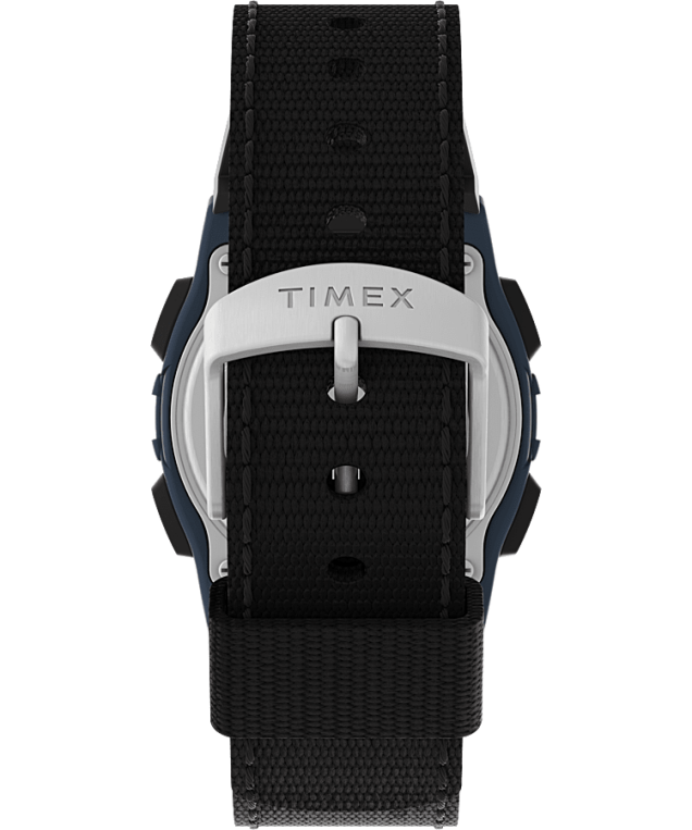 klokker | Timex ekspedisjonskat i mellomstørrelse 34 mm stoffremsklokke menn B84BR258 blå svart - Image 3