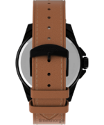 klokker | Timex essex avenue 44mm lærremsklokke menn B84BR149 svart/brun - Image 3