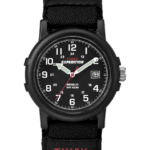 klokker | Timex expedition camper 38mm stoff hurtiginnpakningsklokke menn B84BR302 svart