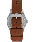 klokker | Timex expedition north field post solar 36mm miljøvennlig klokke med lærreim menn B84BR22 rustfritt stål/brun/svart - Image 3