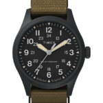 klokker | Timex expedition north field post solar 36mm resirkulert stoffremklokke menn B84BR23 ip-black/tan/svart