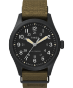 klokker | Timex expedition north field post solar 36mm resirkulert stoffremklokke menn B84BR23 ip-black/tan/svart