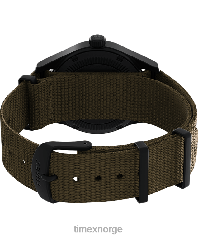 klokker | Timex expedition north field post solar 36mm resirkulert stoffremklokke menn B84BR23 ip-black/tan/svart - Image 5