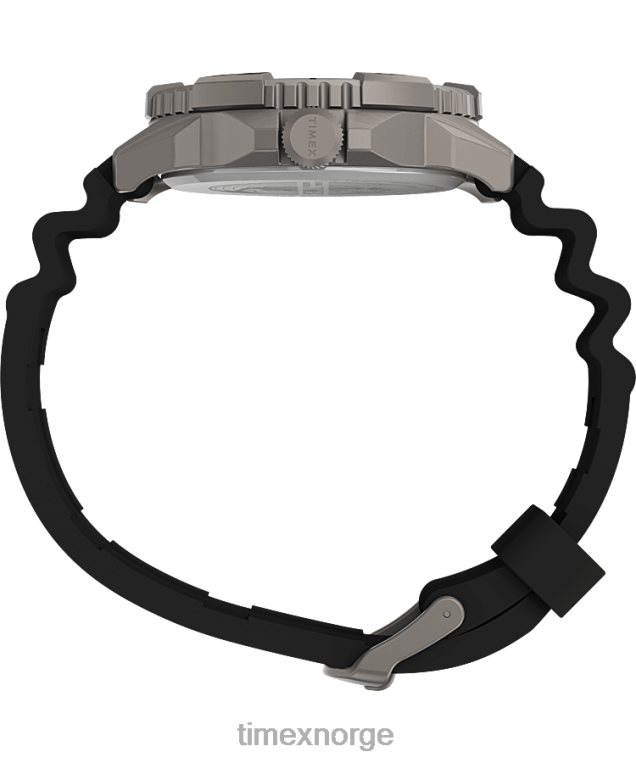 klokker | Timex expedition north ridge 41mm silikonremsklokke menn B84BR7 titan/svart - Image 2