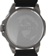 klokker | Timex expedition north ridge 41mm silikonremsklokke menn B84BR7 titan/svart - Image 4