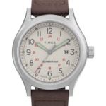 klokker | Timex expedition north sierra 40mm lærremsklokke menn B84BR188 rustfritt stål/brun/kremfarget