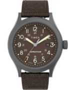 klokker | Timex expedition north sierra 40mm stoffremsklokke menn B84BR239 rustfritt stål/brun