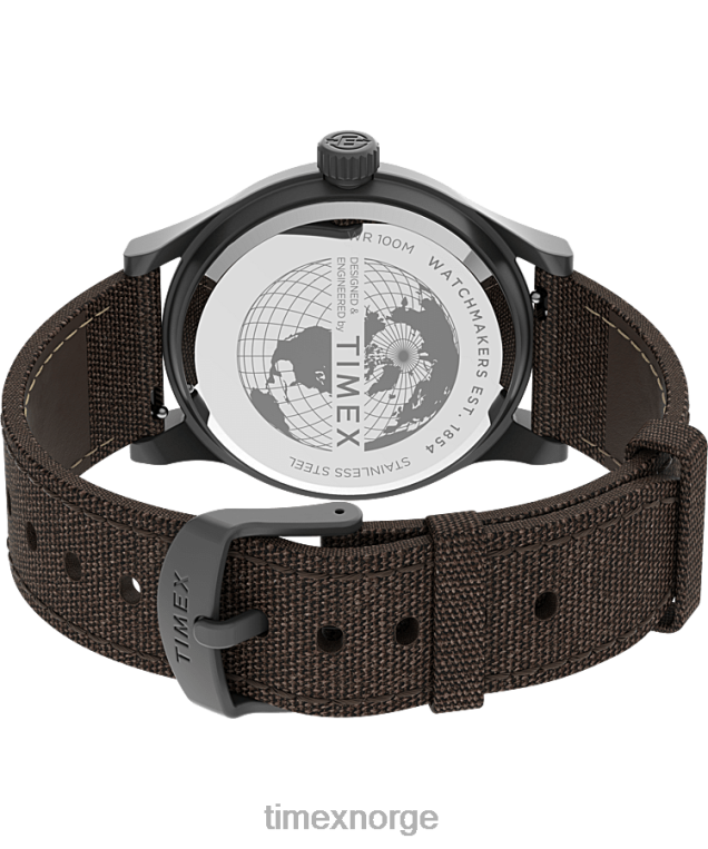 klokker | Timex expedition north sierra 40mm stoffremsklokke menn B84BR239 rustfritt stål/brun - Image 4