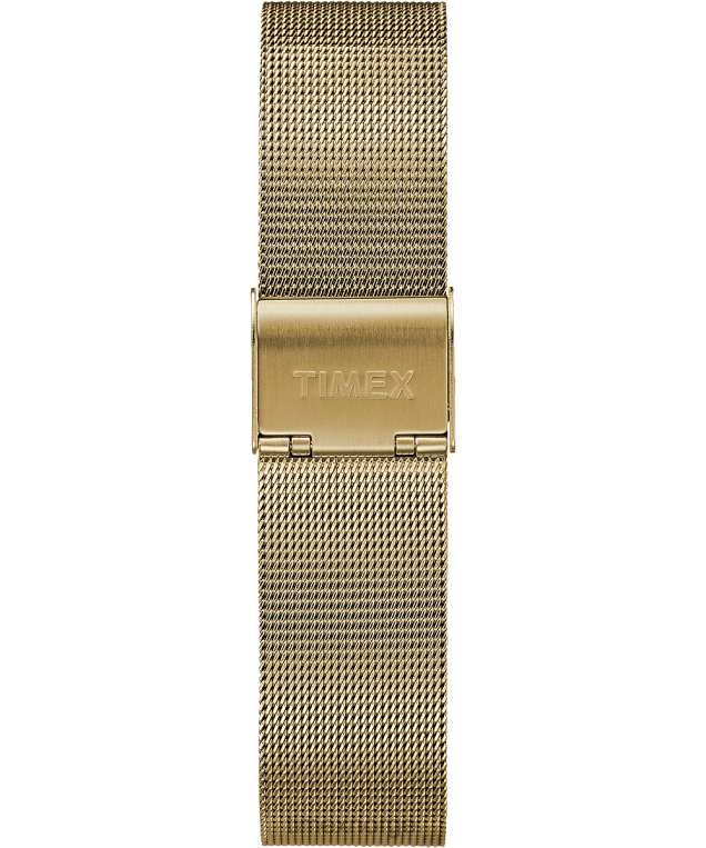klokker | Timex fairfield 37 mm mesh båndklokke kvinner B84BR350 gull-tone/naturlig - Image 3