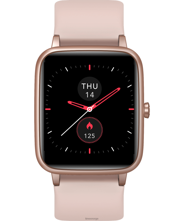 klokker | Timex iconnect active+ 38mm pu-rem smartklokke menn B84BR271 rosa/rose-gull-tone - Image 1