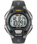 klokker | Timex ironman classic 30 full-size resin reim klokke menn B84BR318 grå/svart