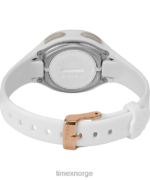 klokker | Timex ironman heartfit transit+ 33mm harpiksstropp aktivitet og pulsklokke kvinner B84BR403 hvit/rosa-gull-tone - Image 4