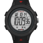 klokker | Timex ironman t200 42mm silikonremsklokke menn B84BR270 svart