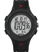 klokker | Timex ironman t200 42mm silikonremsklokke menn B84BR270 svart