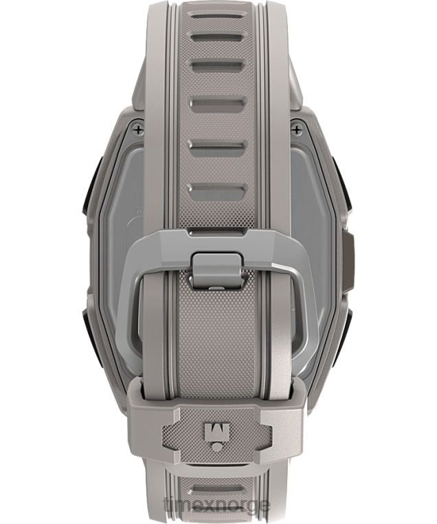 klokker | Timex ironman t300 klokke med silikonrem menn B84BR261 hvit svart - Image 3