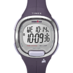 klokker | Timex ironman transit 33 mm klokke i mellomstørrelse harpiksreim kvinner B84BR409 lilla/sølv-tone