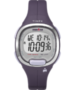 klokker | Timex ironman transit 33 mm klokke i mellomstørrelse harpiksreim kvinner B84BR409 lilla/sølv-tone