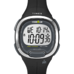 klokker | Timex ironman transit 33 mm klokke i mellomstørrelse harpiksreim kvinner B84BR411 svart/sølv-tone