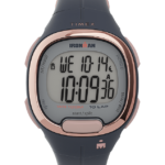 klokker | Timex klokke med 33 mm harpiksrem kvinner B84BR408 marine/rose-gull-tone