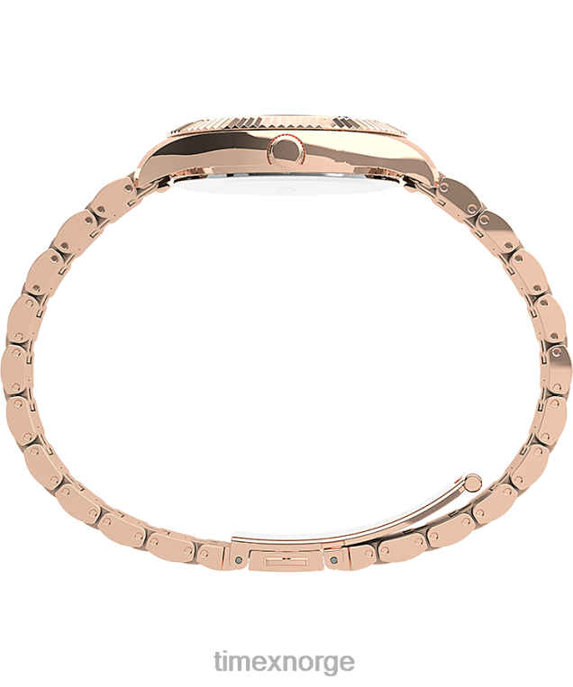 klokker | Timex legacy boyfriend 36 mm armbåndsur i rustfritt stål kvinner B84BR340 rosa-gull-tone/rosa - Image 2