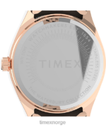 klokker | Timex legacy boyfriend 36 mm armbåndsur i rustfritt stål kvinner B84BR340 rosa-gull-tone/rosa - Image 4