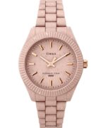klokker | Timex legacy ocean 37mm resirkulert plastarmbåndsklokke kvinner B84BR366 lyserosa