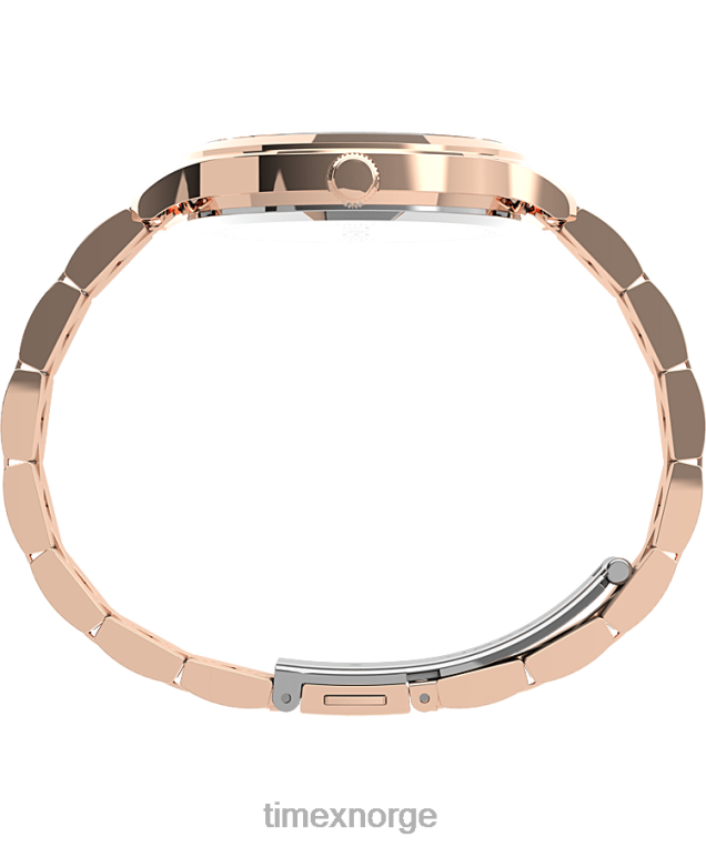 klokker | Timex peyton 36 mm armbåndsur i rustfritt stål kvinner B84BR339 rosa-gull-tone/rosa - Image 2