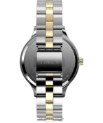 klokker | Timex peyton 36 mm armbåndsur i rustfritt stål kvinner B84BR358 sølv-tone/to-tone - Image 3