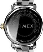 klokker | Timex standard 34 mm armbåndsur i rustfritt stål kvinner B84BR374 sølv-tone/to-tone/perlemor - Image 4