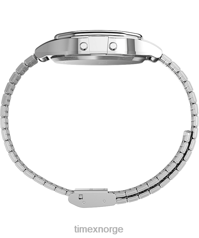 klokker | Timex t80 34mm armbåndsur i rustfritt stål menn B84BR143 rustfritt stål - Image 2