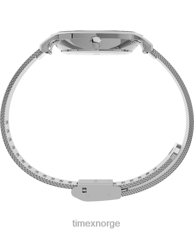klokker | Timex transcendere himmelsk 31 mm armbåndsur i rustfritt stål kvinner B84BR383 sølv-tone/lilla - Image 2