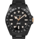 klokker | Timex ufc debut 42 mm armbåndsur i rustfritt stål menn B84BR170 svart