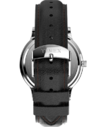 klokker | Timex waterbury classic day/date 40mm lærremsklokke menn B84BR229 rustfritt stål/svart/hvit - Image 3