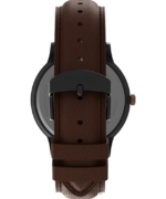 klokker | Timex waterbury classic day/date 40mm lærremsklokke menn B84BR230 gunmetal/brun/blå - Image 3