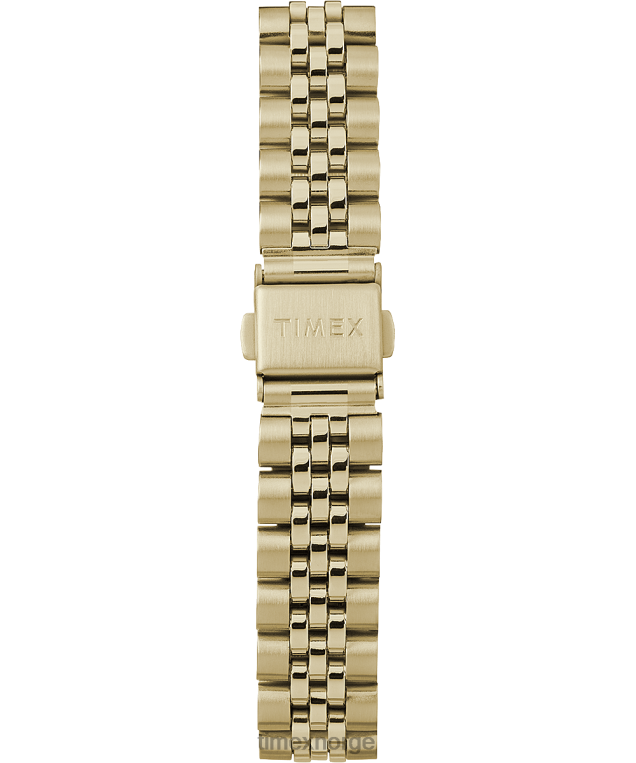 klokker | Timex waterbury tradisjonell 34 mm armbåndsur i rustfritt stål kvinner B84BR359 gull-tone/svart - Image 3