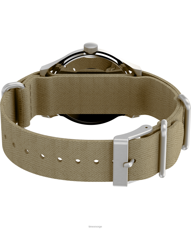 klokker | Timex x nigel cabourn klokkesett med 36 mm stoffrem menn B84BR37 tan - Image 5