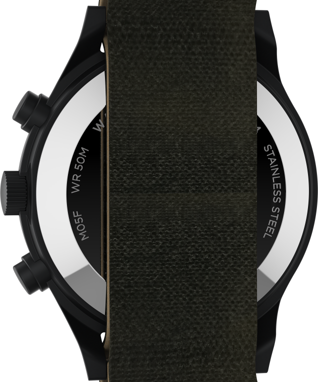 klokker | Timex x todd snyder mk1 42mm stoffremseklokke menn B84BR15 svart/grønn - Image 4