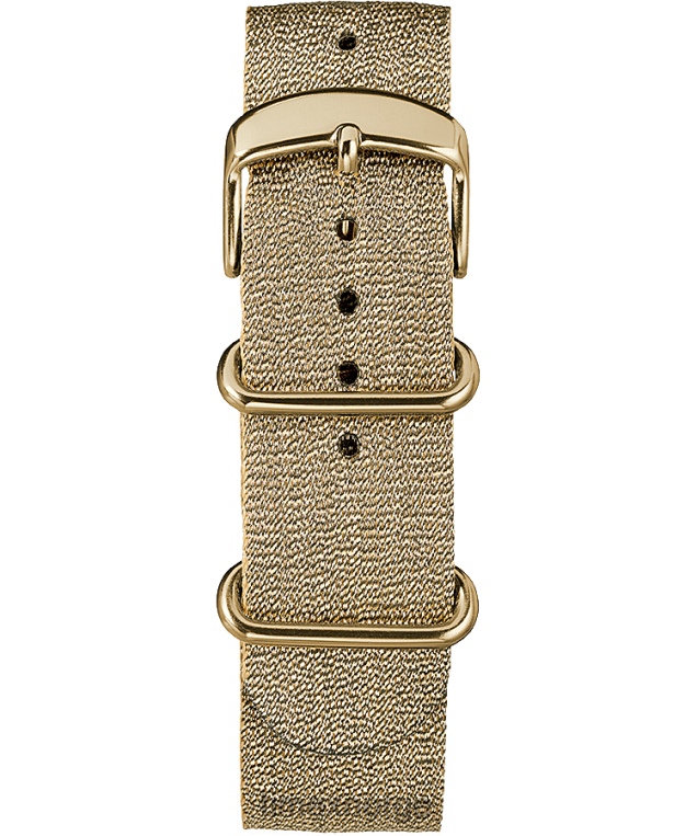stropper | Timex 20 mm metallisk vevd sklirem unisex B84BR525 gull-tone - Image 1