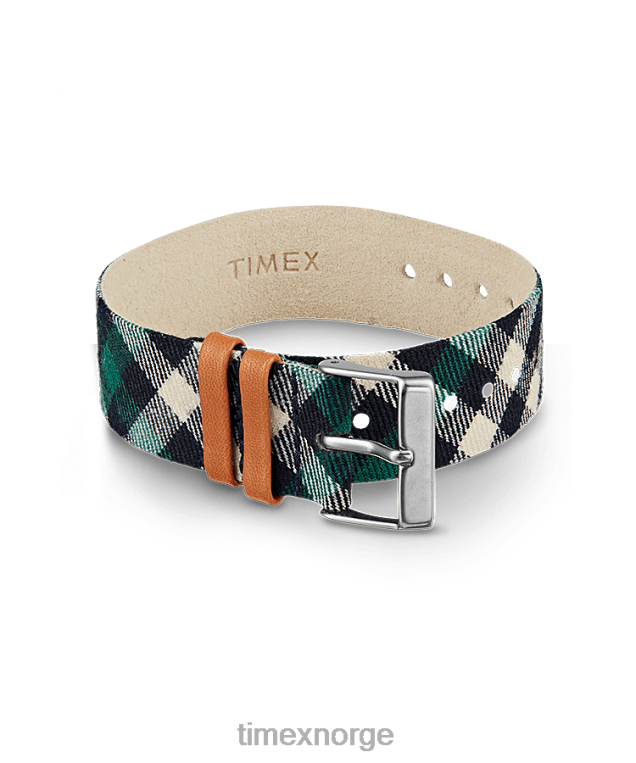 stropper | Timex 20 mm stoff som går gjennom enkeltlag unisex B84BR535 grønn - Image 1
