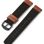 stropper | Timex 20 mm stoffrem med skinndetaljer unisex B84BR439 svart