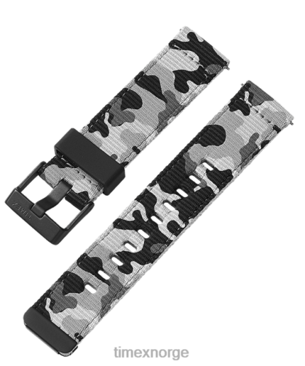 stropper | Timex 22 mm hurtigutløsende stoffrem unisex B84BR517 camo