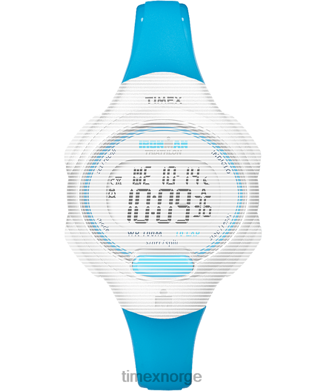 stropper | Timex erstatning 12 mm harpiksstropp for ironman essential 10 mellomstørrelse unisex B84BR583 blå - Image 1