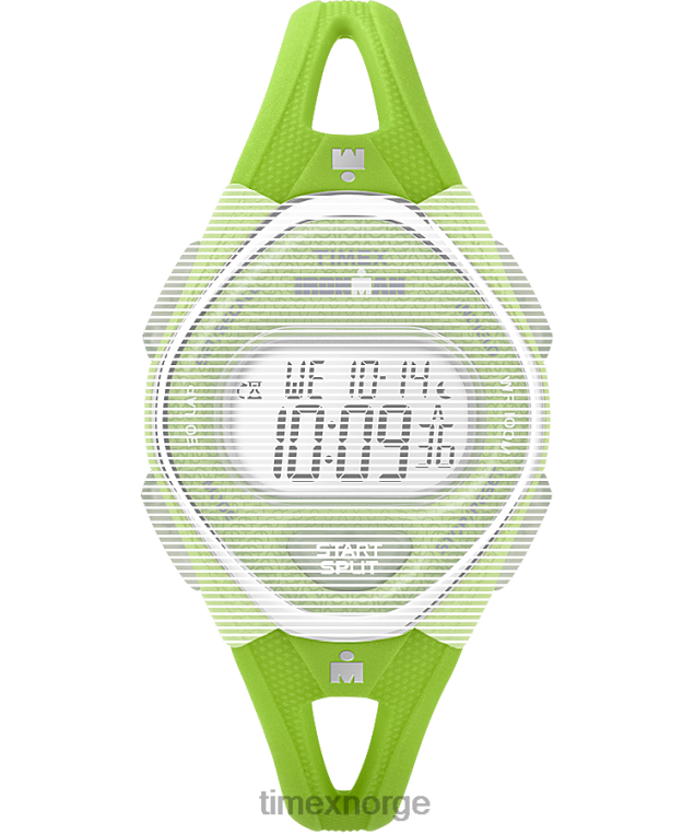stropper | Timex erstatning 14 mm silikonstropp for ironman slank 50 mellomstørrelse unisex B84BR595 grønn - Image 1