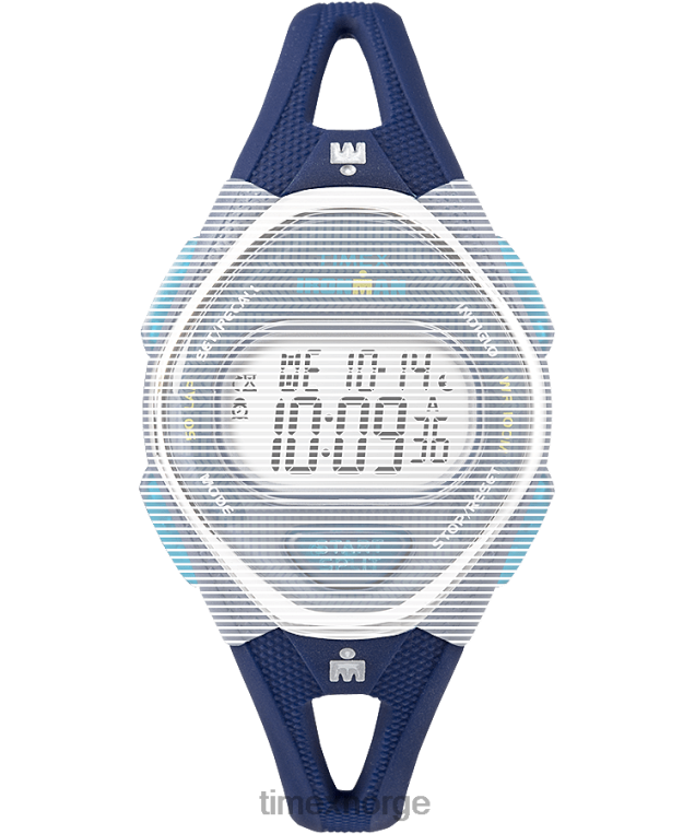 stropper | Timex erstatning 15 mm silikonstropp for ironman slank 50 mellomstørrelse unisex B84BR596 blå - Image 1