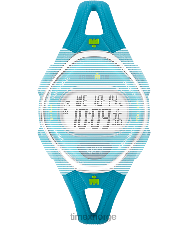 stropper | Timex erstatning 15 mm silikonstropp for ironman slank 50 mellomstørrelse unisex B84BR609 blå - Image 1