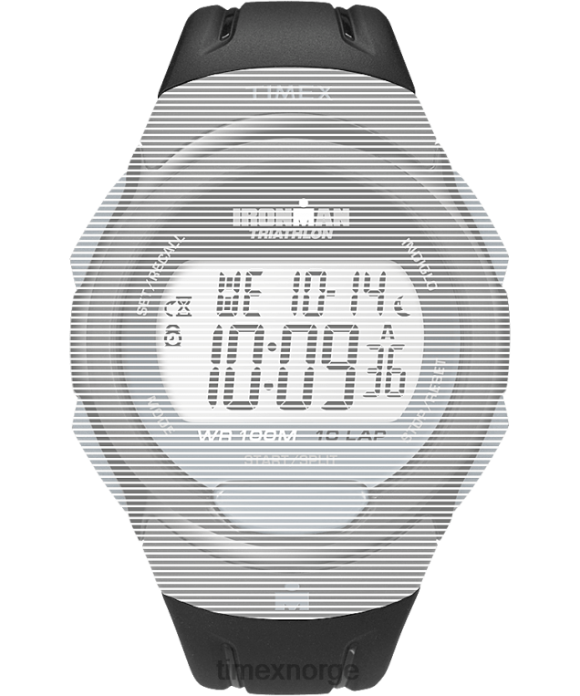 stropper | Timex erstatning 16 mm harpiksstropp for ironman essential 10 i full størrelse unisex B84BR597 svart - Image 1