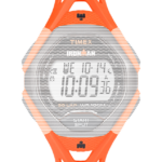 stropper | Timex erstatning 17 mm harpiksstropp for ironman slank 30 i full størrelse unisex B84BR607 oransje
