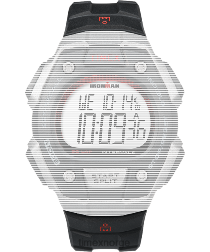 stropper | Timex erstatning 18 mm harpiksstropp for ironman classic 50 i full størrelse unisex B84BR683 svart